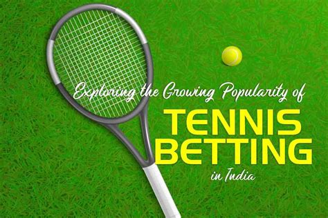 tennis betting india